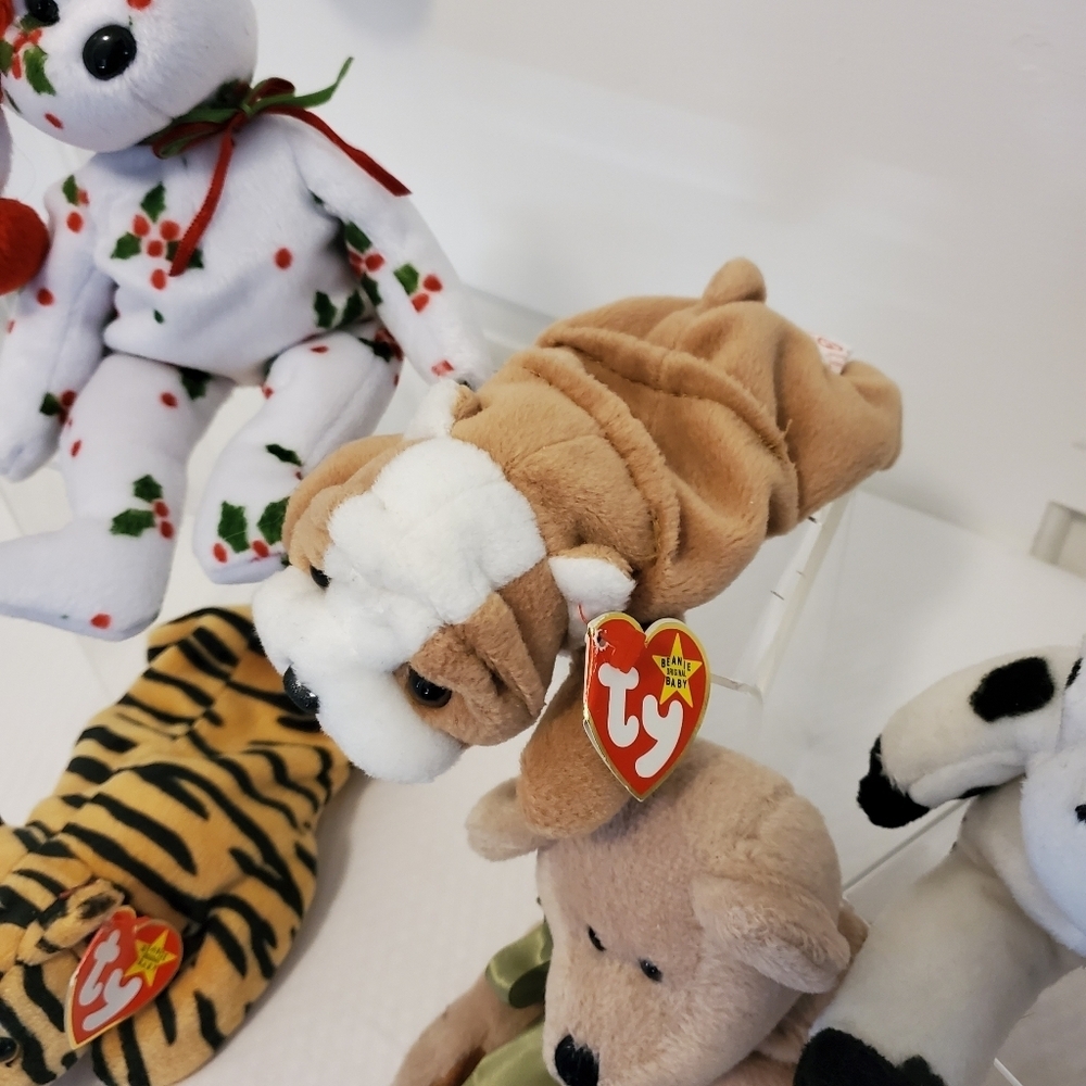 6 Assorted Plush Toys Varoous Brands Beanie Babies, Ganz, Boyds - Picture 3 of 7